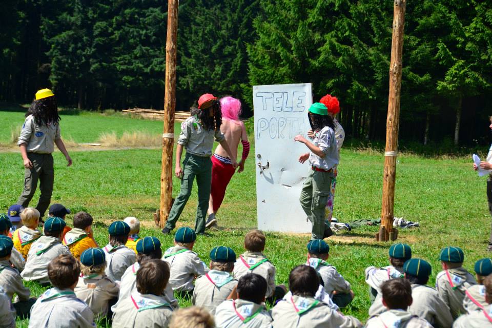 Sint-Martinus den XIIde - Kamp Curfoz 2013 bezoekdag